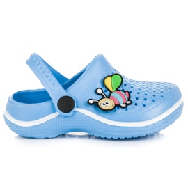 Hasby Chanclas para niños azul