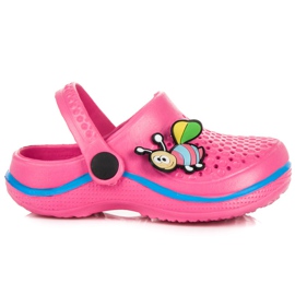 Hasby Chanclas para niños rosa