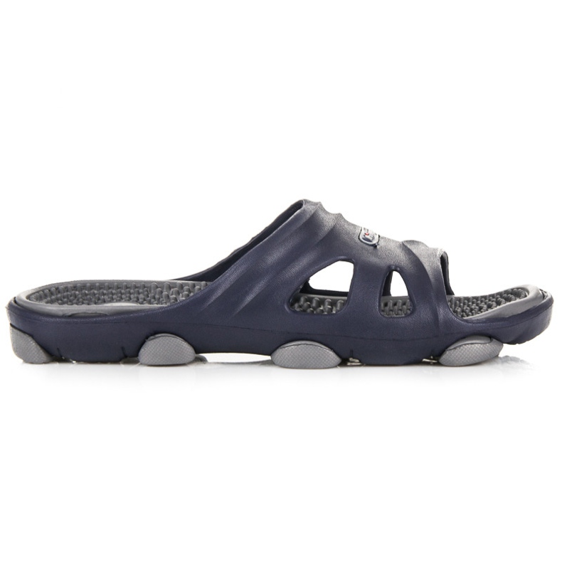 Hasby Zapatillas de piscina para hombre azul