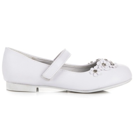 American Club Bailarinas Blancas Con Velcro blanco American Club Bailarinas Blancas Con Velcro blanco