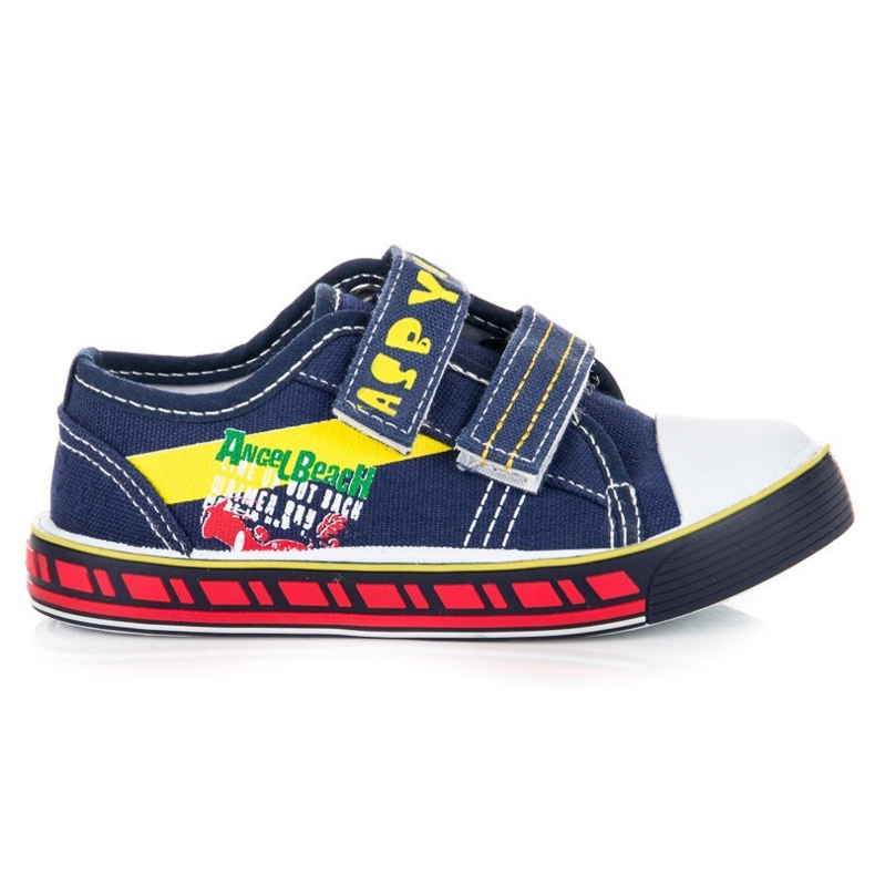 Hasby Zapatillas De Niño Con Velcro azul