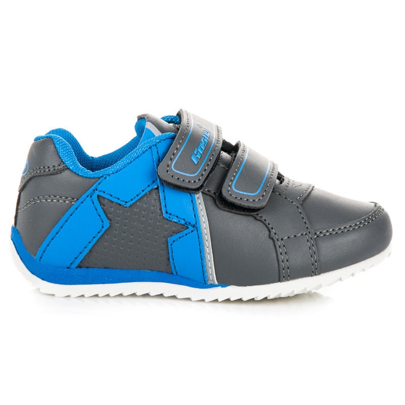 Hasby Deportivas Grises Con Velcro