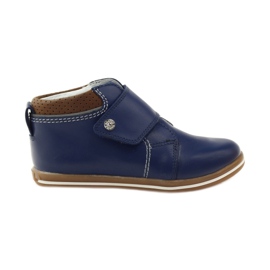 Botas velcros Bartek 31829 azul marino marrón
