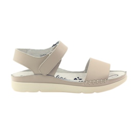 Filippo Cómodas sandalias de velcro beige
