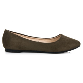 Seastar Bailarinas de ante verde Seastar Bailarinas de ante verde