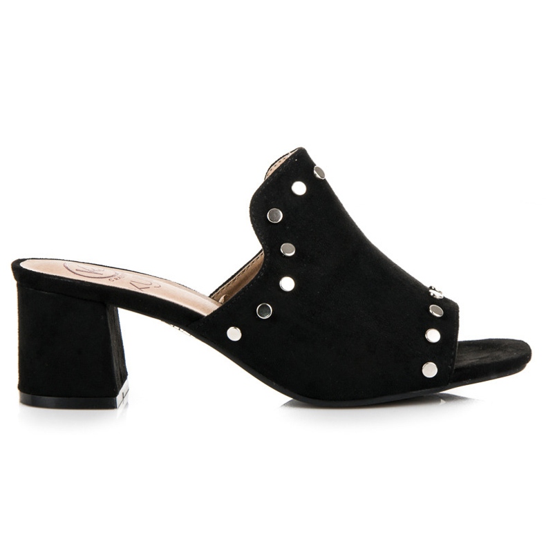 Kylie Zapatillas de gamuza en el puesto negro