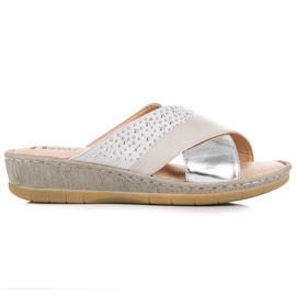 Kylie Chanclas casuales gris