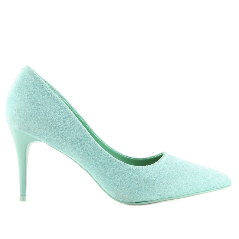 Zapatos tacón ante Candy Shop aguamarina LEI-90 Verde