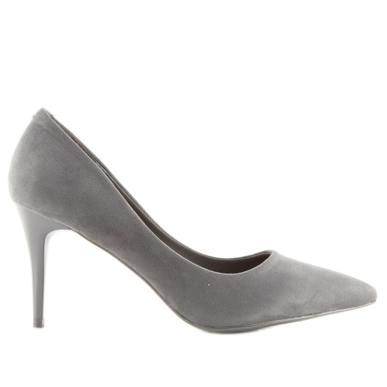 Zapatos tacón ante Candy Shop gris LEI-90 D.GRAY
