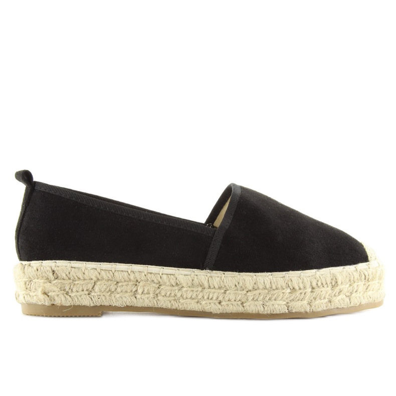 Alpargatas de mujer negras BB10P negro