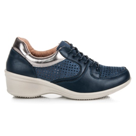 Kylie Zapatos de mujer de primavera azul