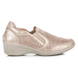 Kylie Zapatos sin cordones calados marrón