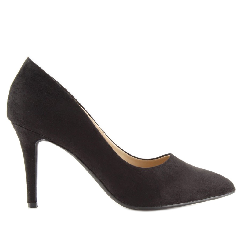 Stilettos mujer ante negro RS-GH31 Negro