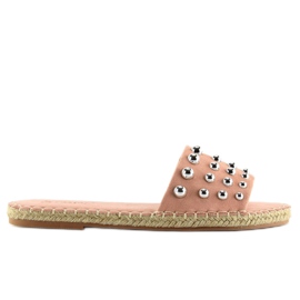 Alpargatas casacas mujer rosa LL-120P Rosa rosado