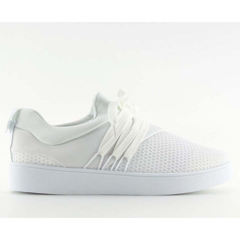 Deportivas blancas para mujer NB186P Blanco Deportivas blancas para mujer NB186P Blanco