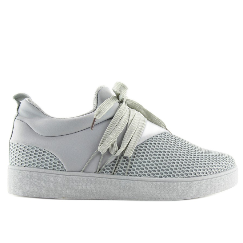 Deportivas grises para mujer NB186P Gris