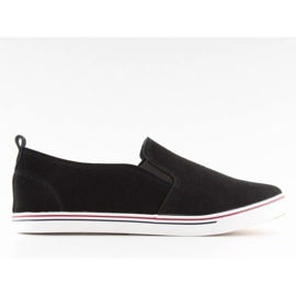 Negro XL07P Deportivas slipony negras Negro XL07P Deportivas slipony negras