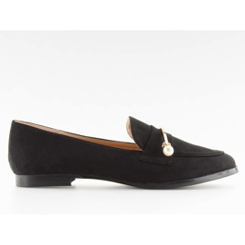 Negro Mocasines negros de mujer T315P Black