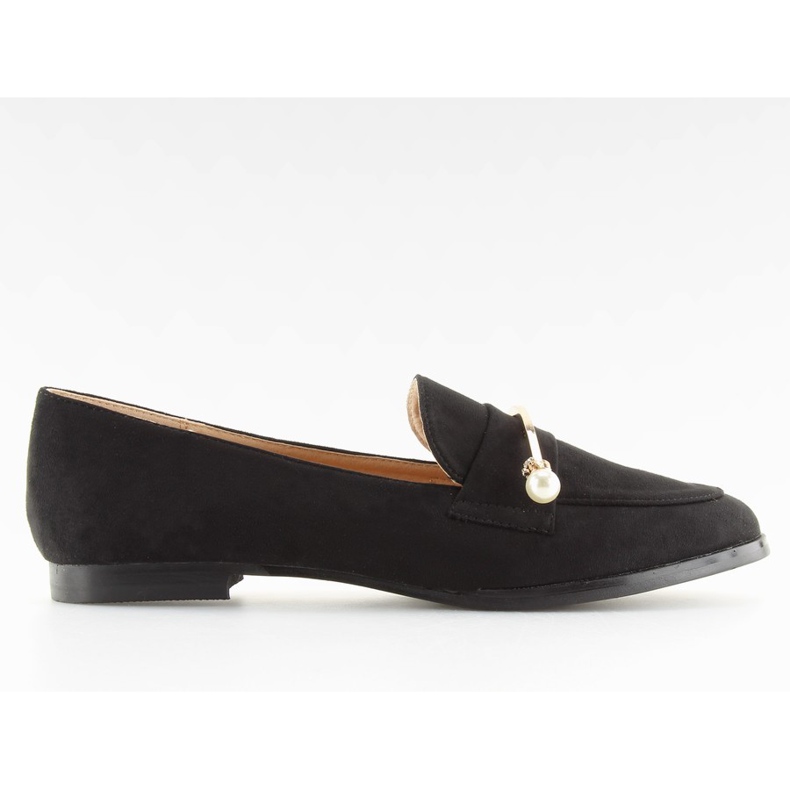 Negro Mocasines negros de mujer T315P Black