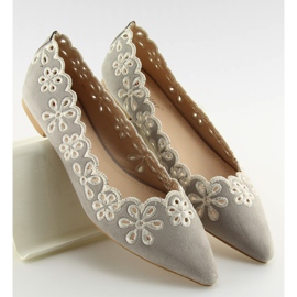 Bailarinas Caladas Grises Lt99P Gris