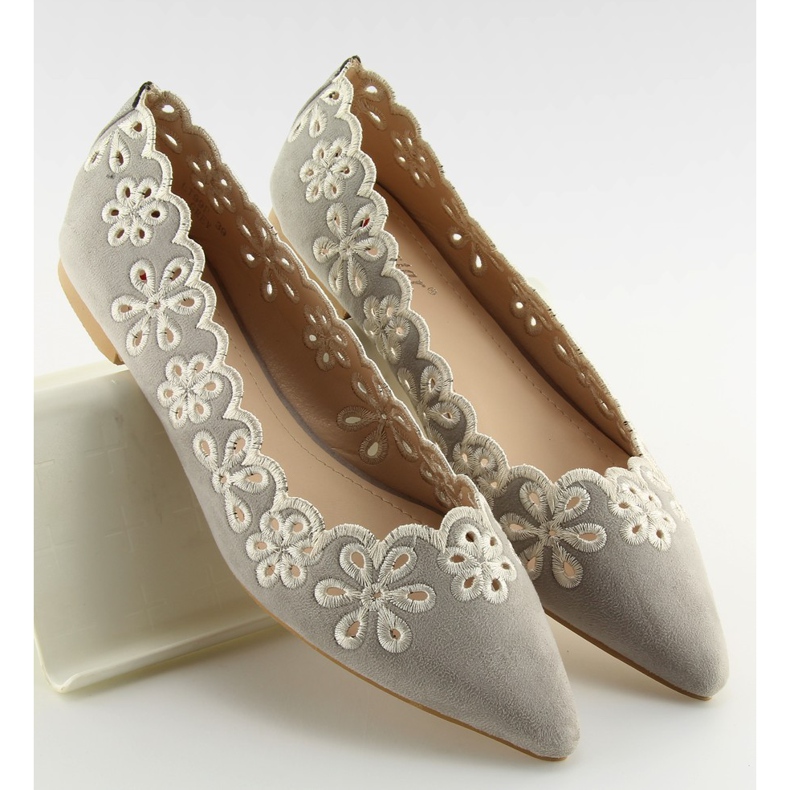 Bailarinas Caladas Grises Lt99P Gris Bailarinas Caladas Grises Lt99P Gris