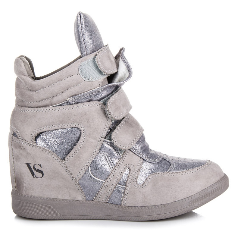 Zapatillas velcro VICES gris