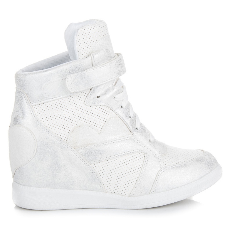 Vices Zapatillas deportivas con cuña atada blanco