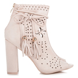Seastar Botas primavera caladas marrón