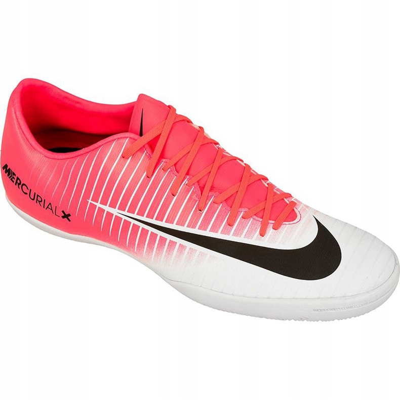 Zapatos de interior Nike MercurialX Victory Vi Ic M negro, blanco, rosa rosado