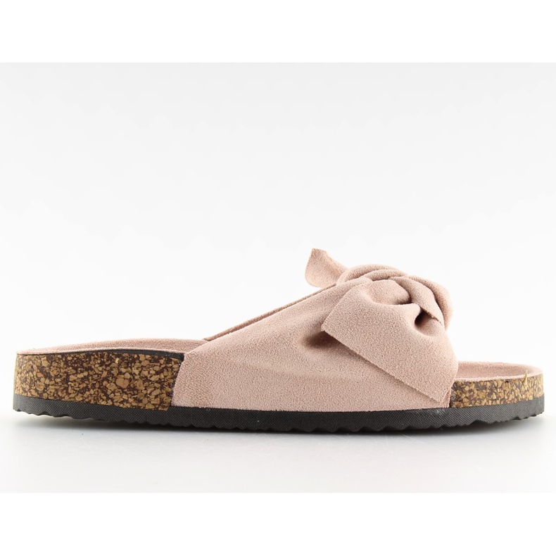 Pantuflas Mujer En Corcho Beige Ck02