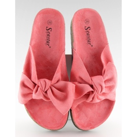Pantuflas Mujer On Cork Rosa Ck02 Coral rosado