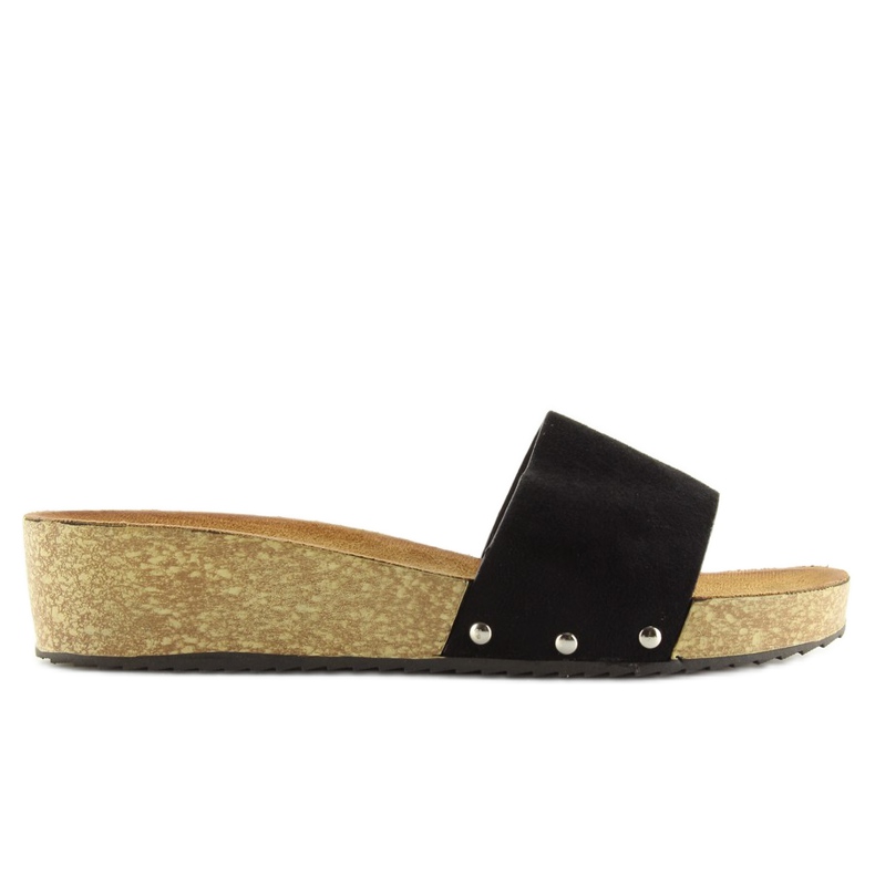 Pantuflas negras de mujer negras CK05P negro