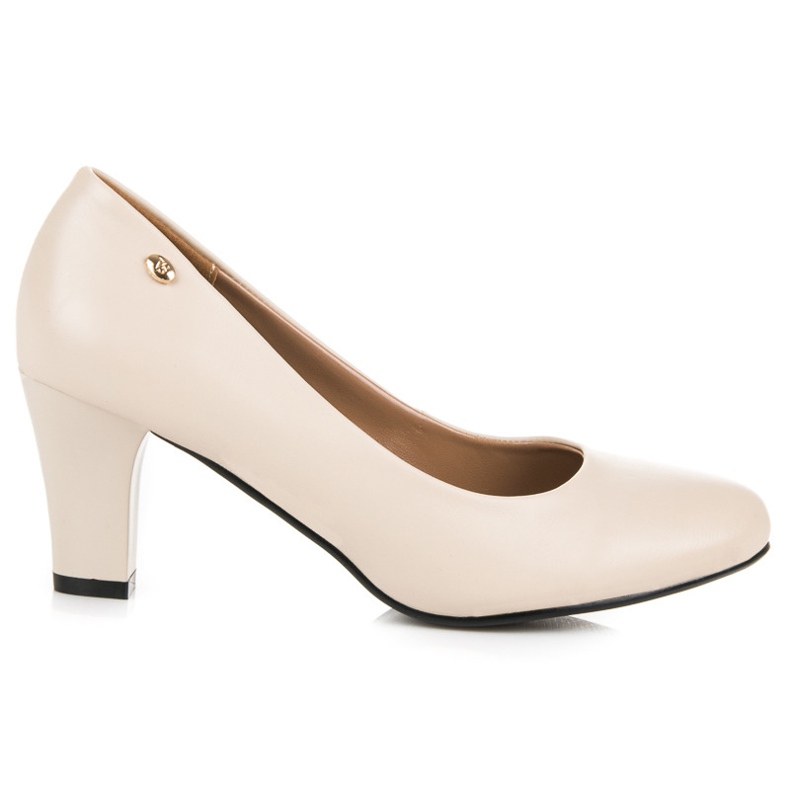 Vices Bombas beige en un pilar