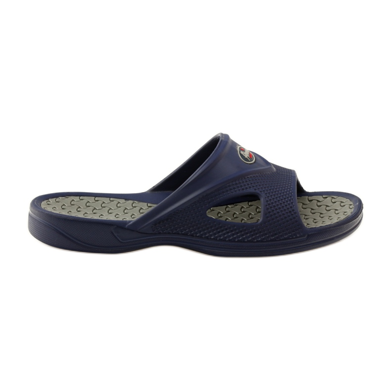 American Club Chanclas de piscina de espuma para hombre gr americano azul marino