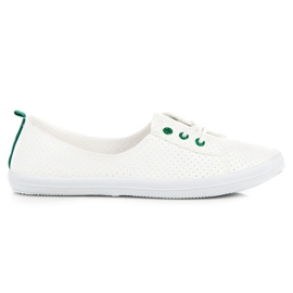 Kylie Zapatillas caladas blanco