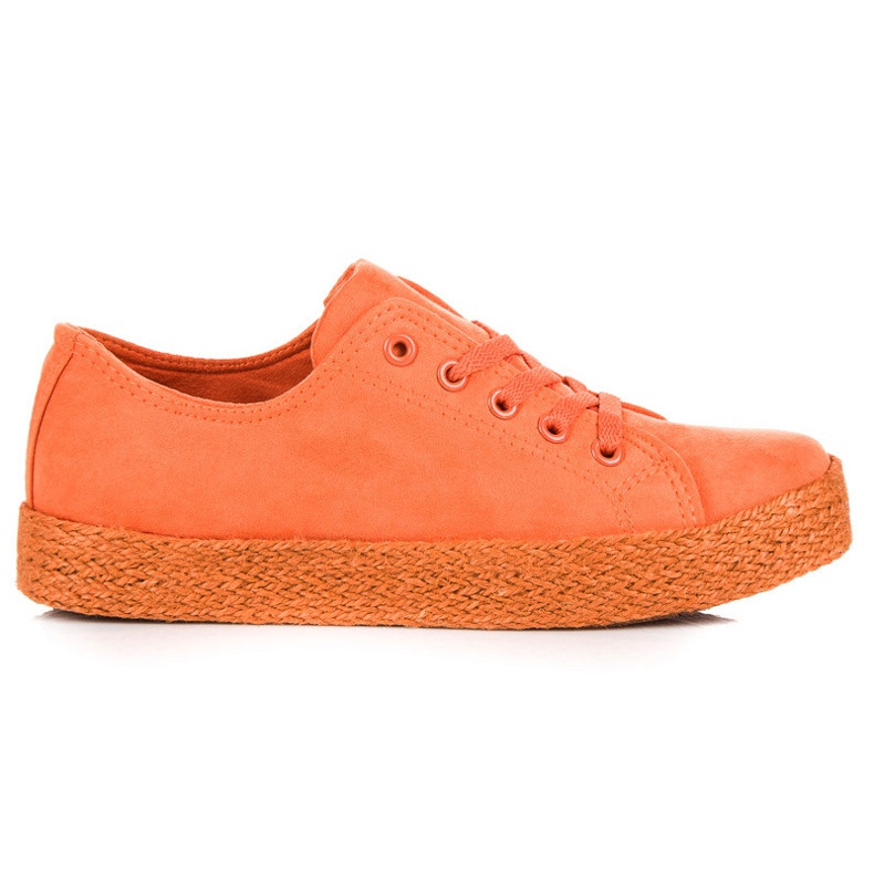 Kylie Alpargatas Deportivas Naranjas