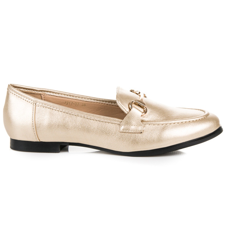 Vices Mocasines sin cordones dorados
