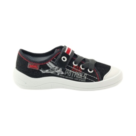 Befado zapatos para niños, zapatillas, zapatillas 251x091 rojo gris blanco