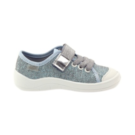 Befado zapatos para niños, zapatillas, zapatillas 251x097 gris azul blanco