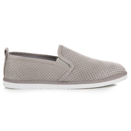 Bestelle Slipons calados gris