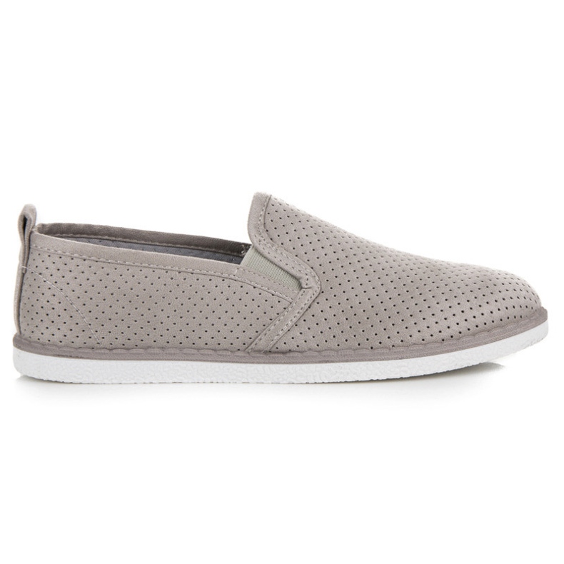 Bestelle Slipons calados gris