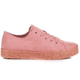 Kylie Alpargatas rosas rosado