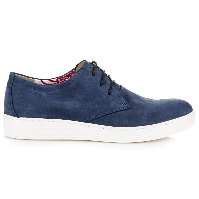Vinceza Zapatos deportivos de cuero azul