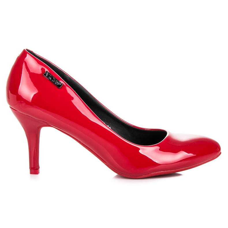 Vices Tacones brillo clasico rojo Vices Tacones brillo clasico rojo
