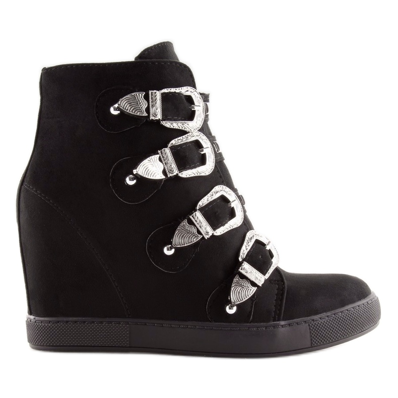 Sneakers Mujer Negro 100-852Bas-1 Negro
