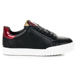Vices Zapatillas negras Sweet Heart negro