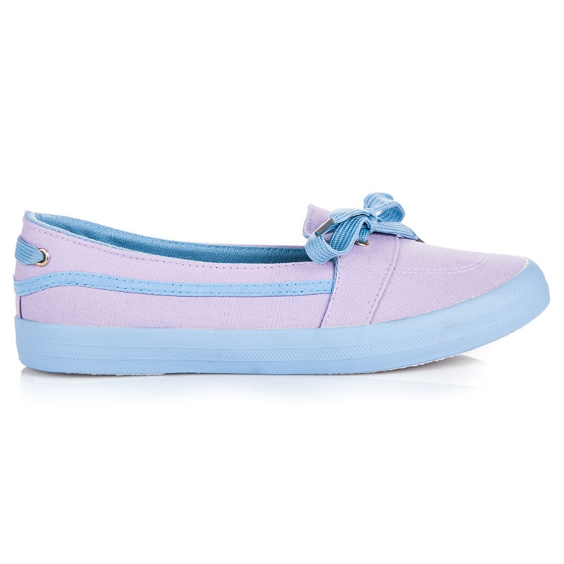 Seastar Zapatillas slip-on moradas azul violeta