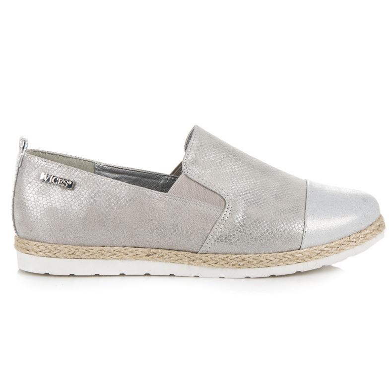 Vices Zapatos slip-on mujer vicios gris Vices Zapatos slip-on mujer vicios gris
