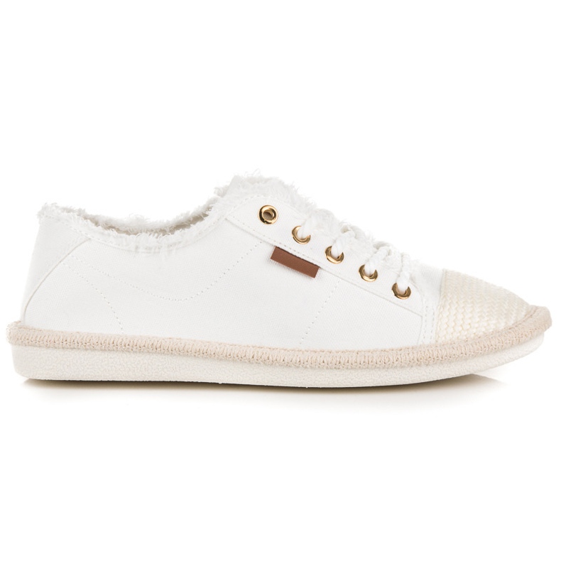 Seastar Zapatillas con cordones, alpargatas blanco Seastar Zapatillas con cordones, alpargatas blanco