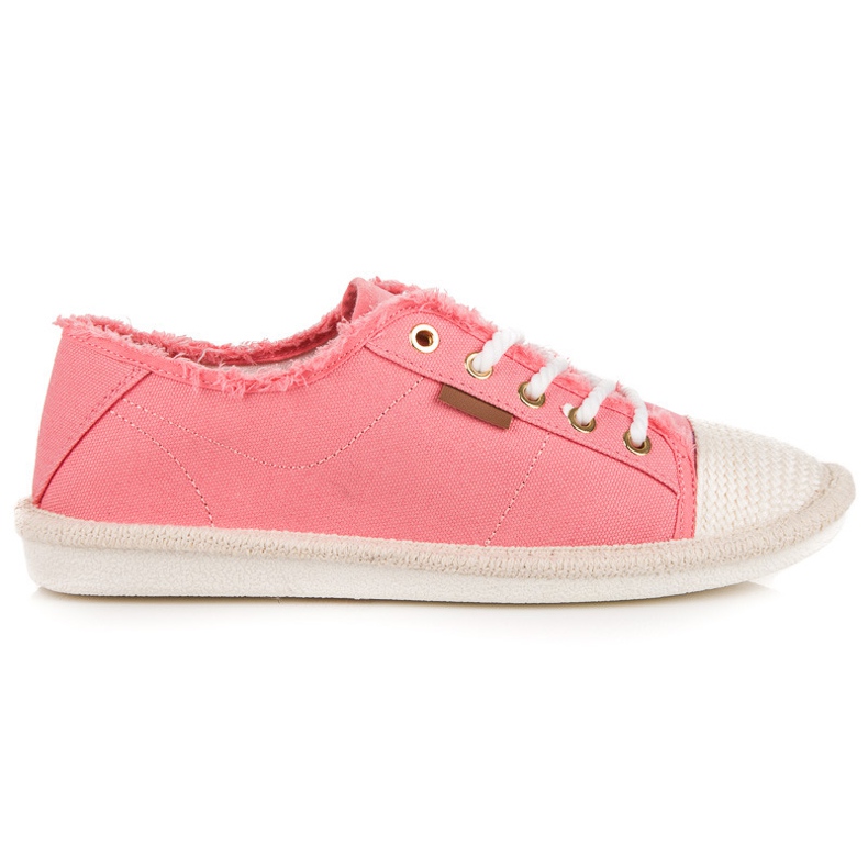 Seastar Zapatillas con cordones, alpargatas rosado